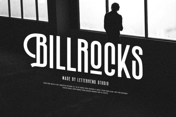 Billrocks: A Magical Display Font for Elegant Branding