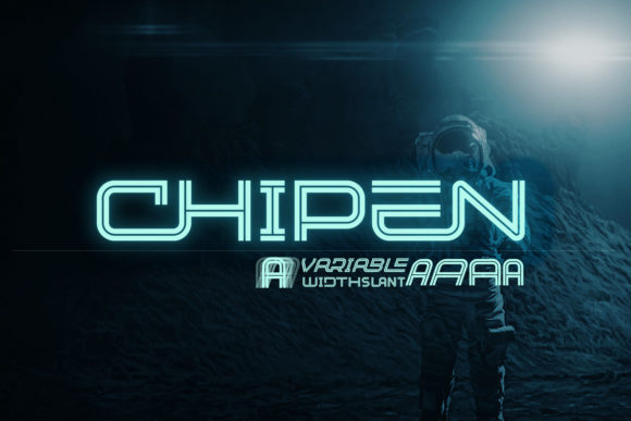 Chipen: A Bold Display Font for Modern Editorial Design