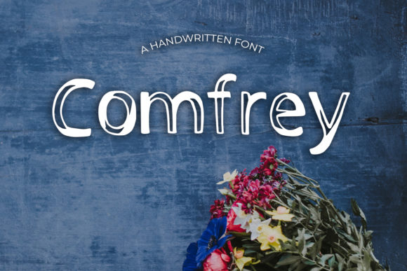 Comfrey: A Modern Display Font for Bold Branding