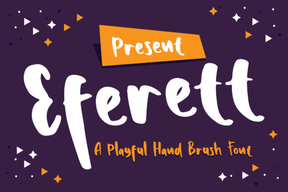 Eferett: A Playful Display Font for Web Design