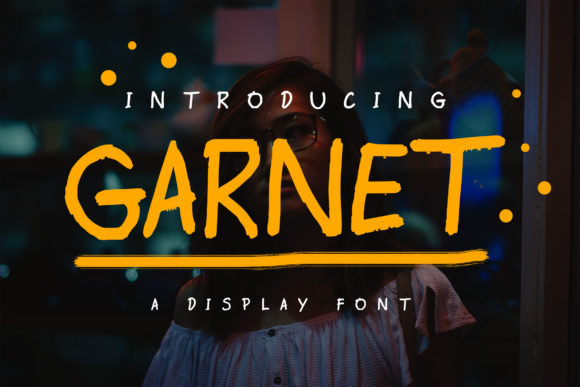 Garnet: A Modern Display Font for Editorial Design