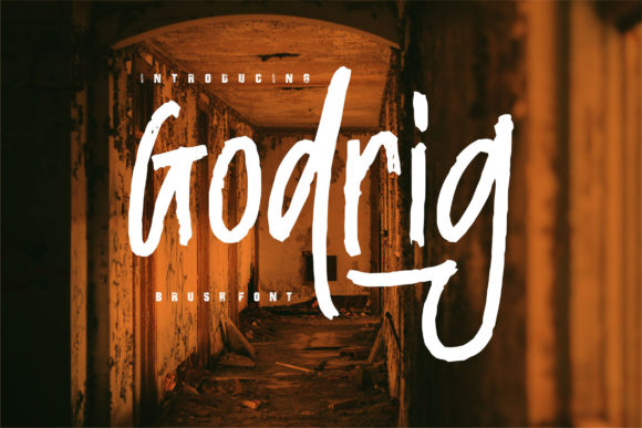 Godrig: A Bold Display Font for Modern Web Design