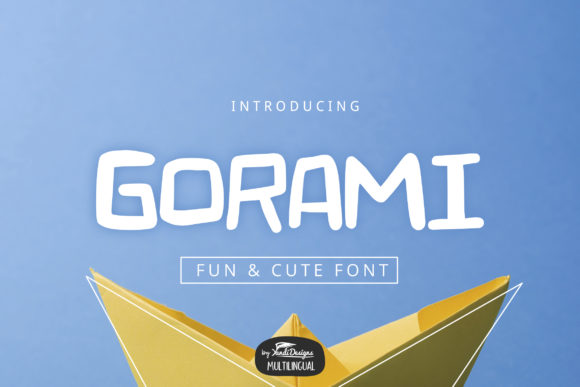 Gorami: A Bold Display Font for Small Business Branding