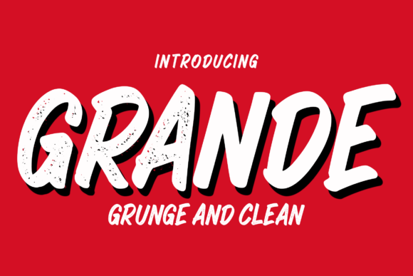 Grande: A Bold Display Font for Editorial Impact