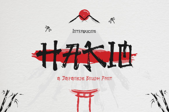 Hakio: A Japanese-Inspired Display Font for Editorial Design