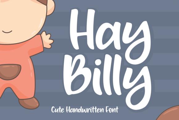 Hay Billy: A Friendly Display Font for Web Design