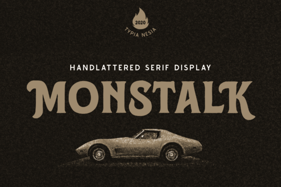 Monstalk: The Bold Display Font for High-Impact Campaigns