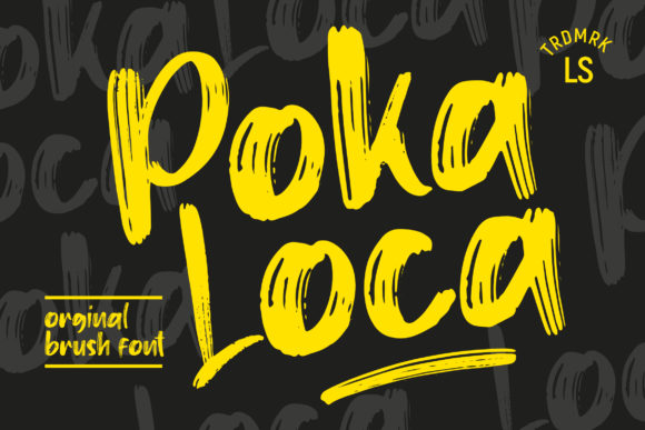 Pokaloca: A Bold Display Font for Web Design