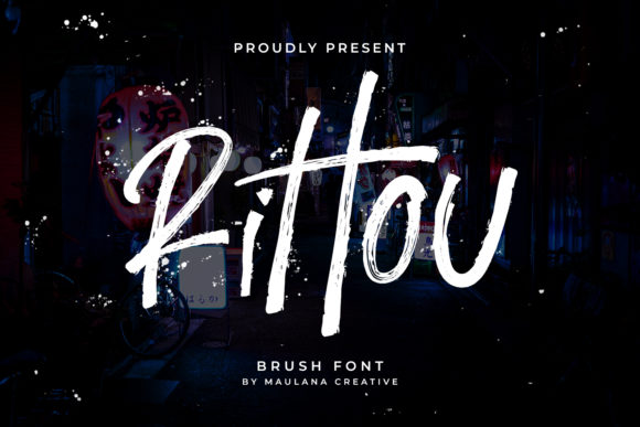 Rittou: The Handcrafted Display Font for Your Brand