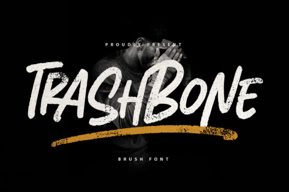 Trashbone: A Bold Display Font for Editorial Impact
