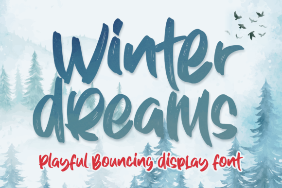 Winter Dreams: A Versatile Display Font for Web Design