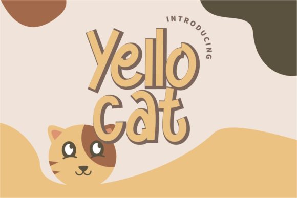 Yello Cat: A Quirky Display Font for Web Design
